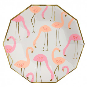 Pratos Flamingos